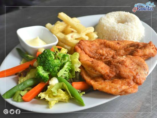 MILANESA DE POLLO C/PAPAS FRITAS